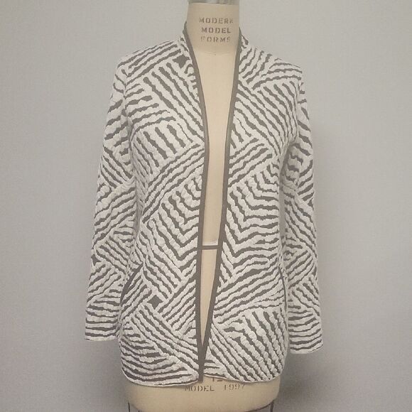 Chico's Sweaters - Chico's Zebra Patterned Cardigan, New With Tags.